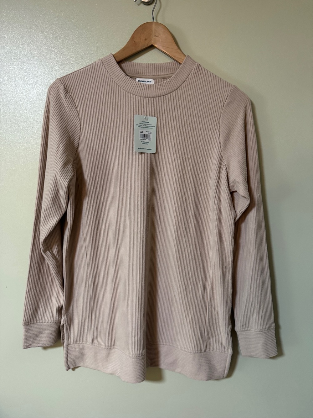 Tommy John Zen Ribbed Lounge Top